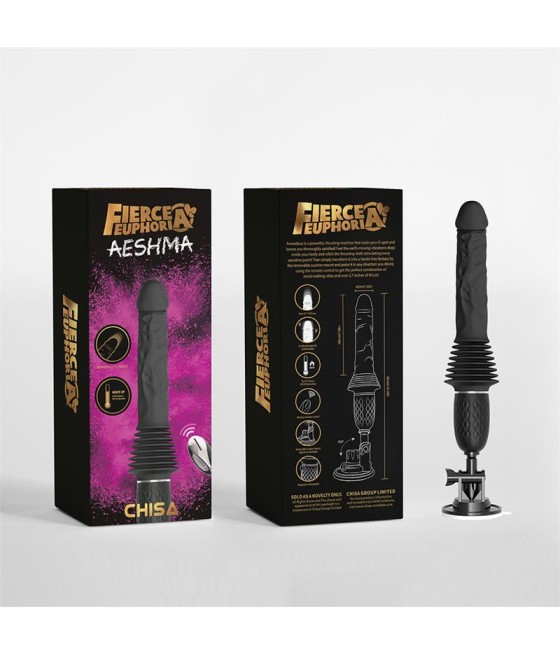 Aeshma Dildo Vibrador con Thrusting y Control Remoto