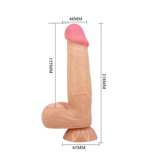 Dildo Realista Piel Deslizante 218 cm