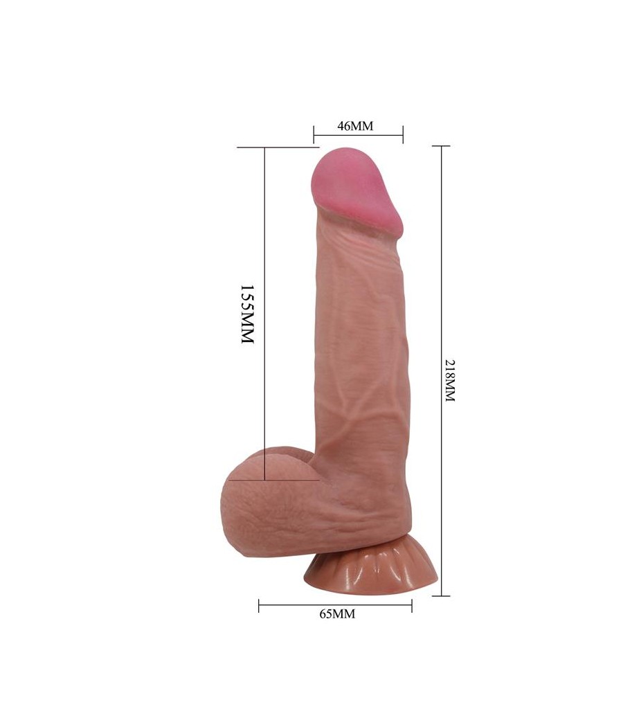 Dildo Realista Piel Deslizante 218 cm