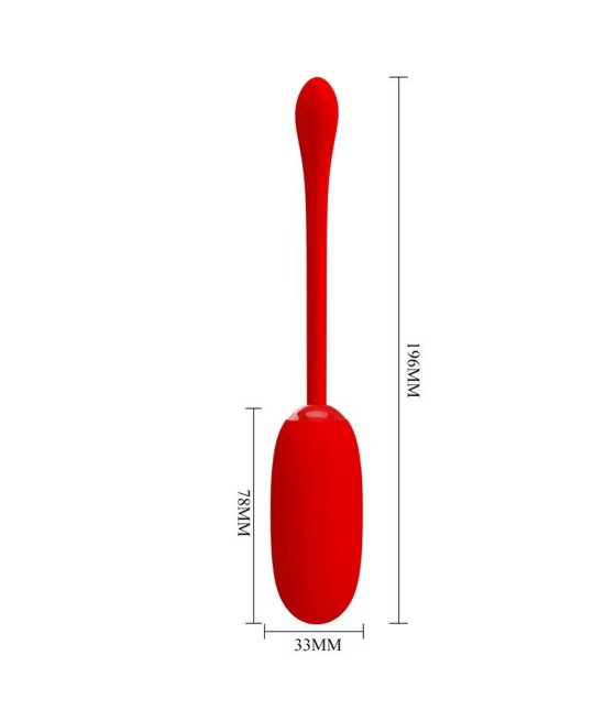 Julius Huevo Vibrador Rojo