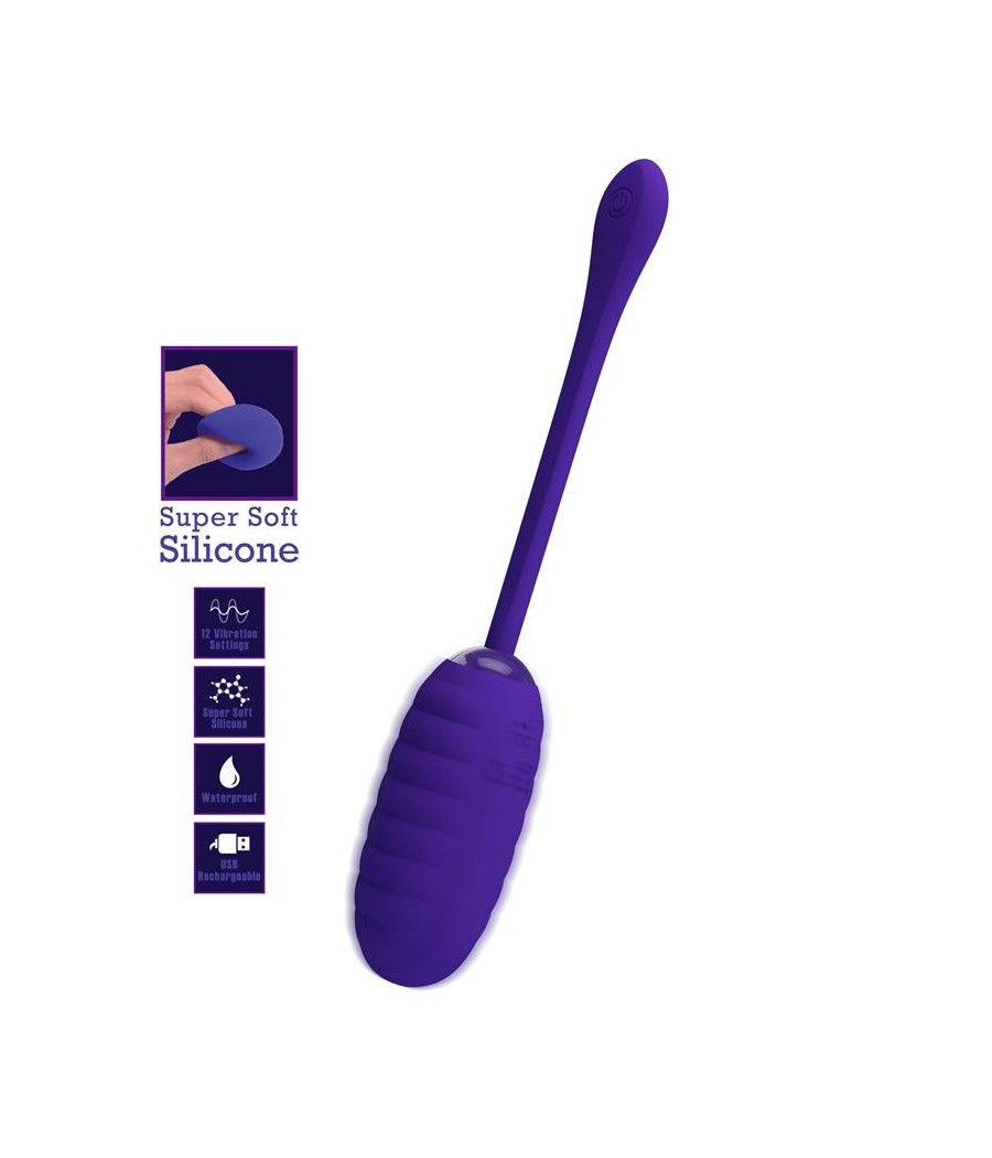 Kirk Huevo Vibrador Violeta