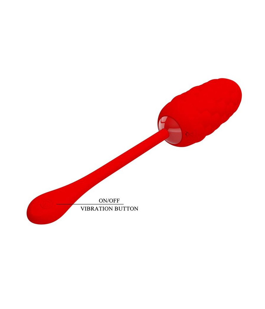 Marina Huevo Vibrador Rojo