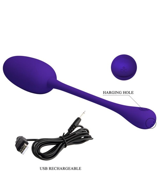 Knucker Huevo Vibrador Purpura