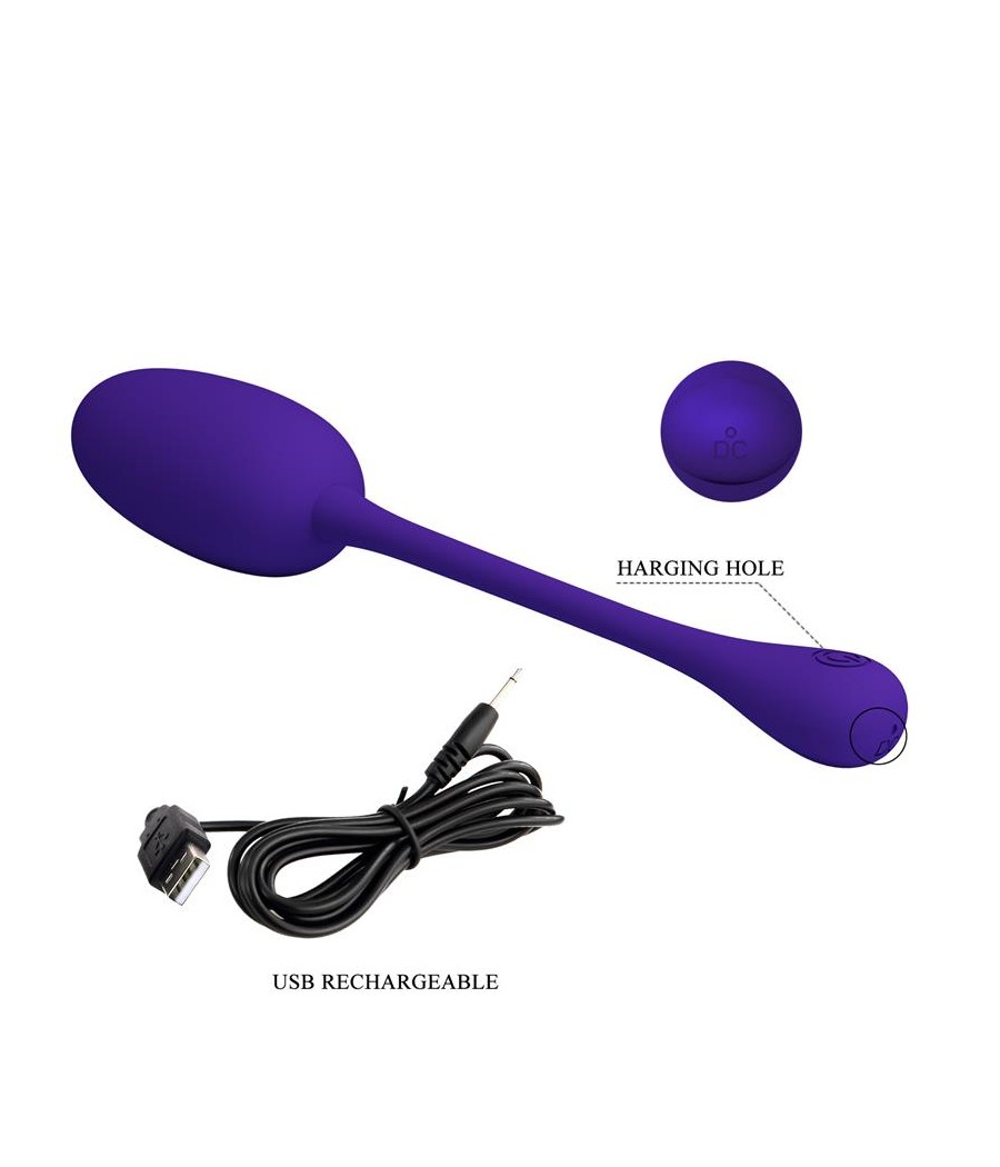 Knucker Huevo Vibrador Purpura