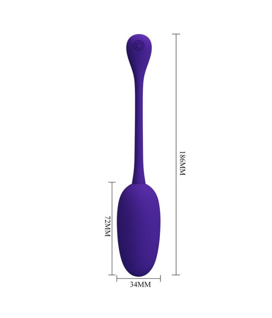 Knucker Huevo Vibrador Purpura