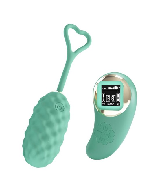 Vivian Huevo Vibrador con Control Remoto Pantalla Digital Verde