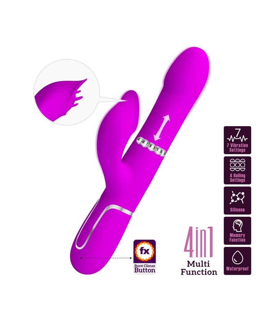 Falin Rolling Vibrador con Bolas Rotatorias USB