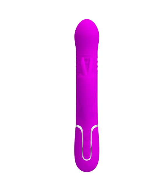 Coale Vibrador con Bolas Rotatorias y Up and Down USB