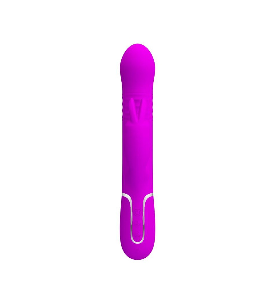 Coale Vibrador con Bolas Rotatorias y Up and Down USB