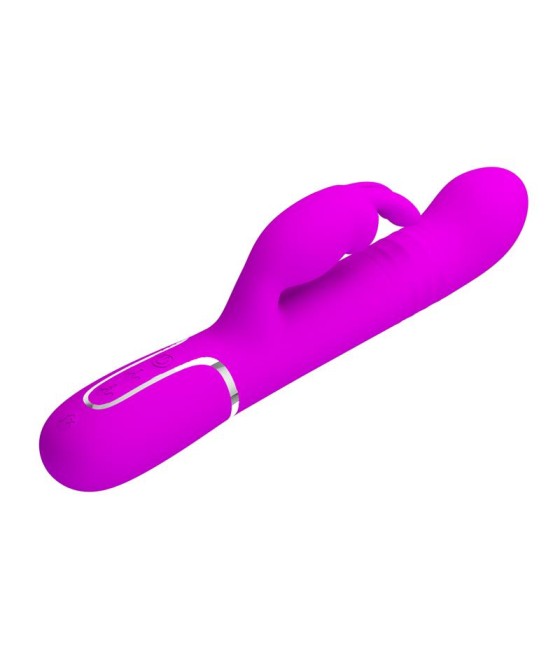 Coale Vibrador con Bolas Rotatorias y Up and Down USB