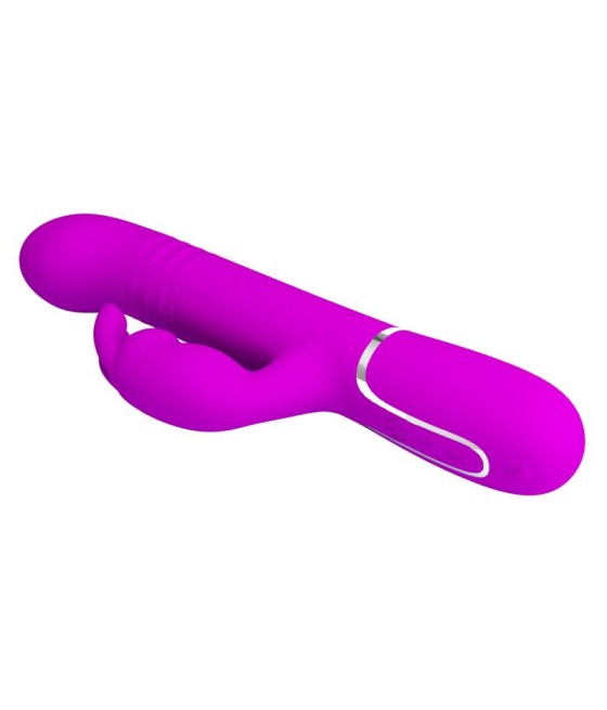 Coale Vibrador con Bolas Rotatorias y Up and Down USB