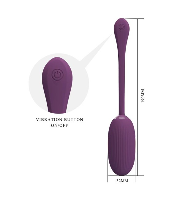 Doreen Huevo Vibrador con Electro Shock y App