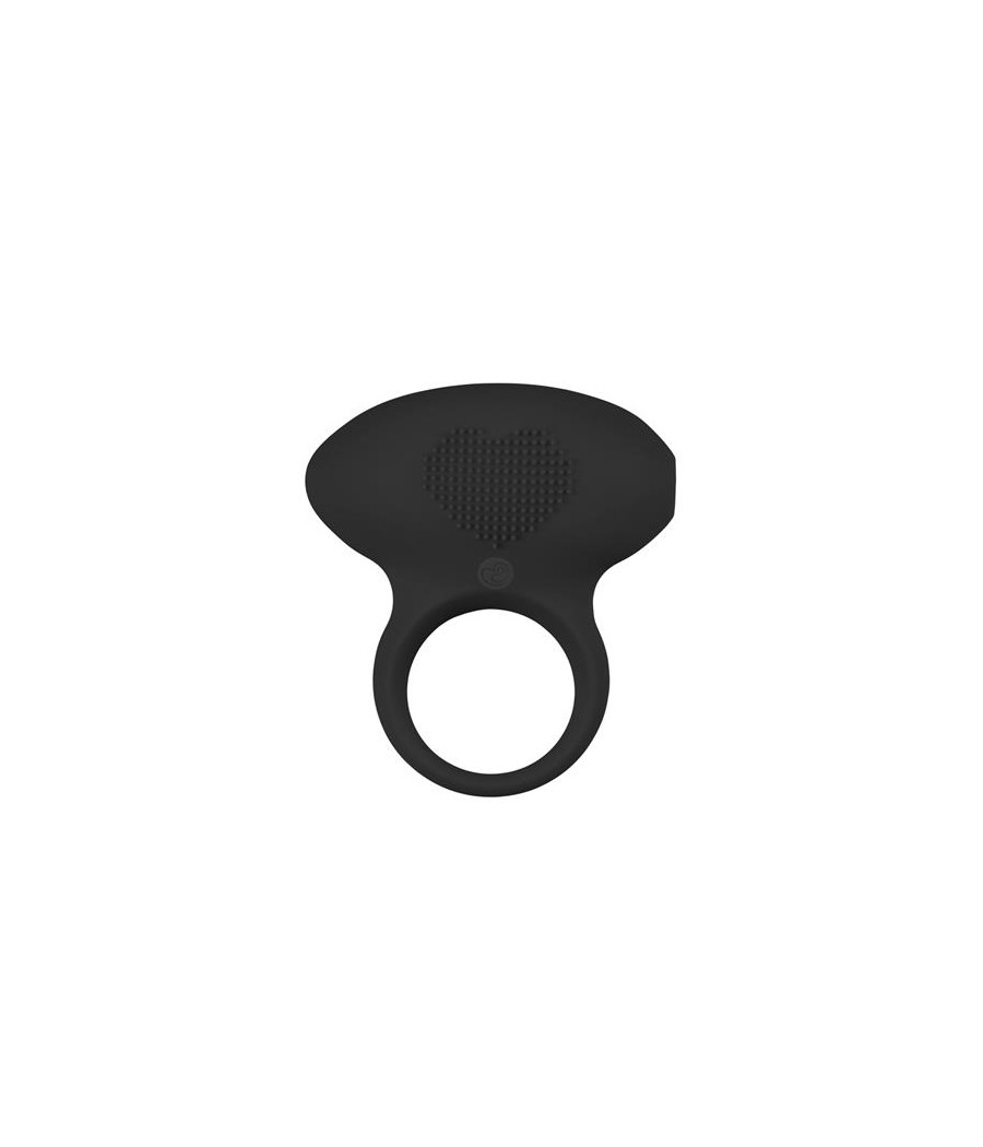 Anillo para Pene con Vibracion Silicona Negro