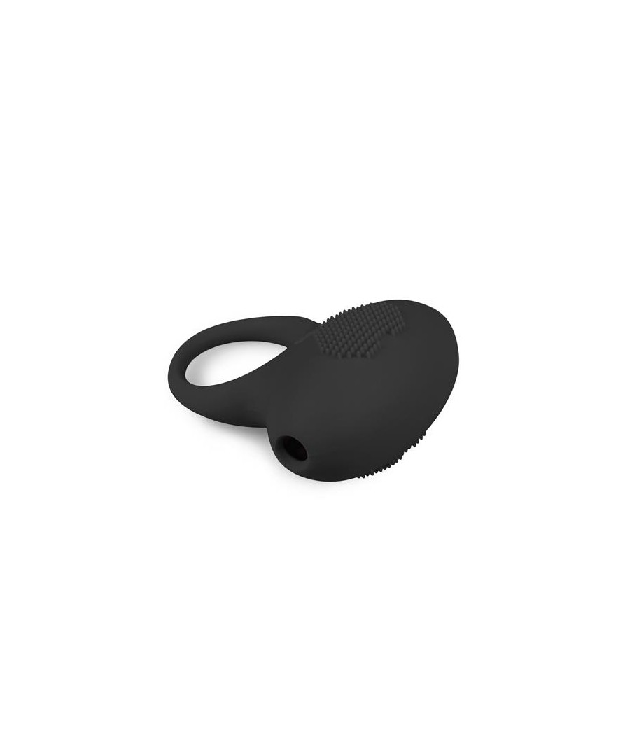 Anillo para Pene con Vibracion Silicona Negro