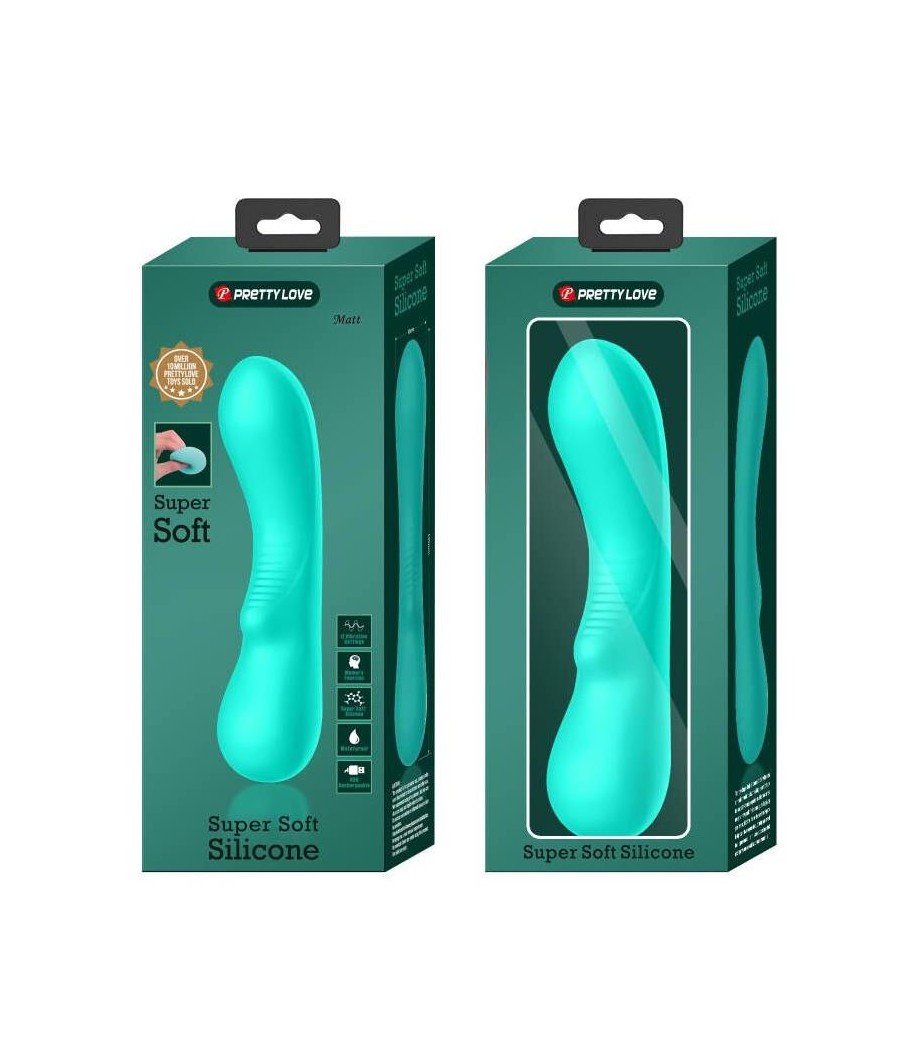 Prescott Vibrador USB Silicone Verde