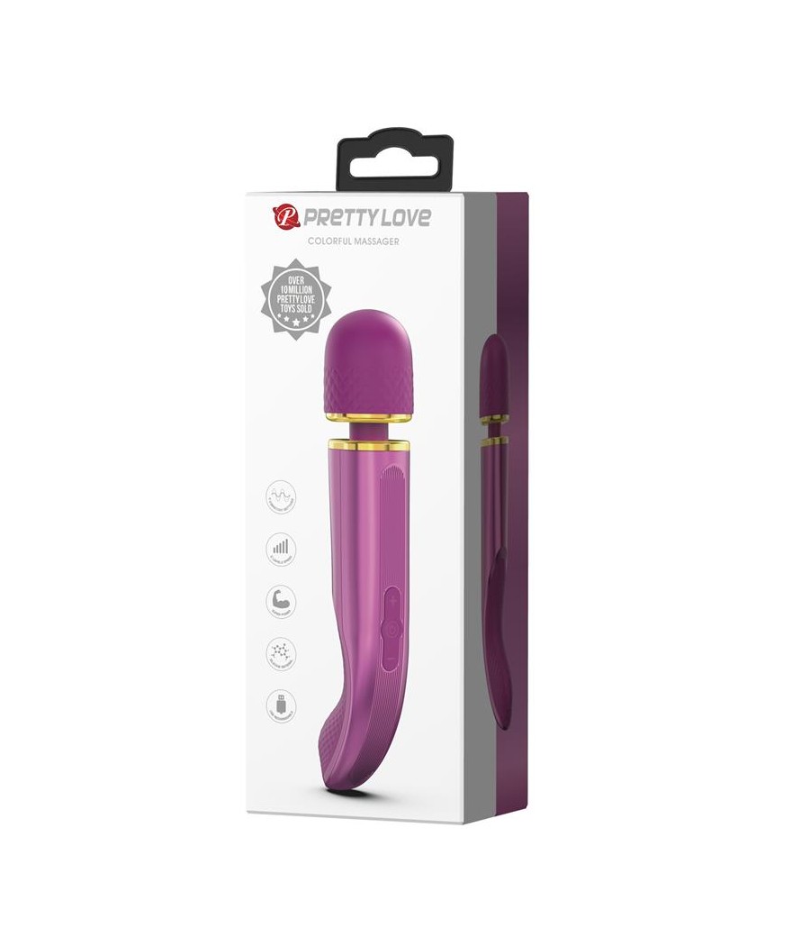 Masajeador USB Silicona Purpura