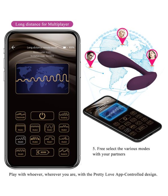 Baird Vibrador para el Punto G con APP