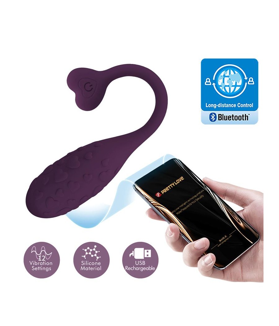 Fisherman Huevo Vibrador con APP