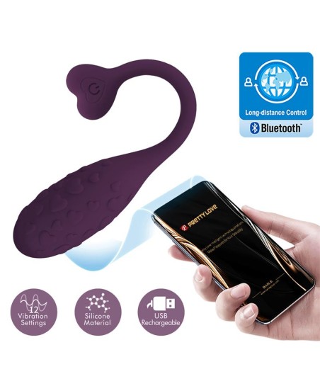 Fisherman Huevo Vibrador con APP