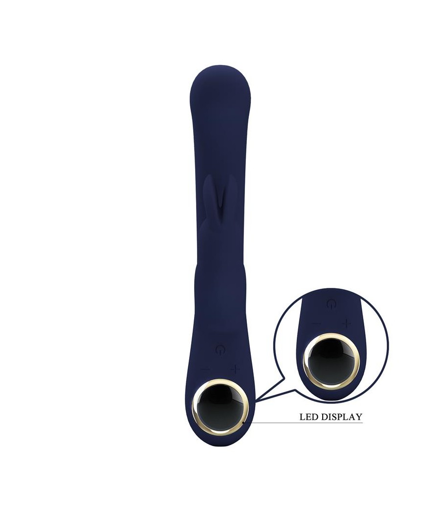 Lamar Vibrador Punto G Azul Oscuro