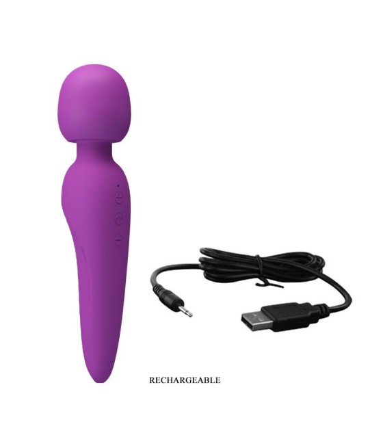 Meredith Masajeador USB Violeta