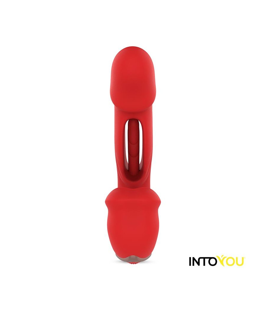 Mouty Vibrador con Funcion de Mordisqueo y Flipping con App