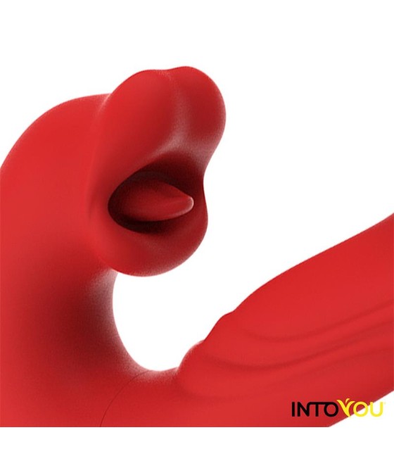 Mouty Vibrador con Funcion de Mordisqueo y Flipping con App