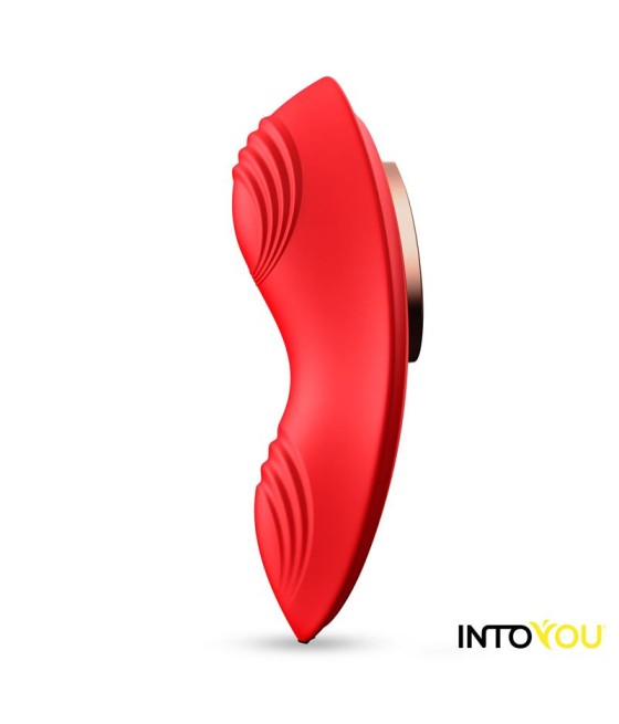 Vibrador de Braguita con APP Silicona Rojo