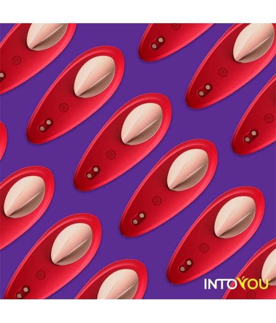 Vibrador de Braguita con APP Silicona Rojo