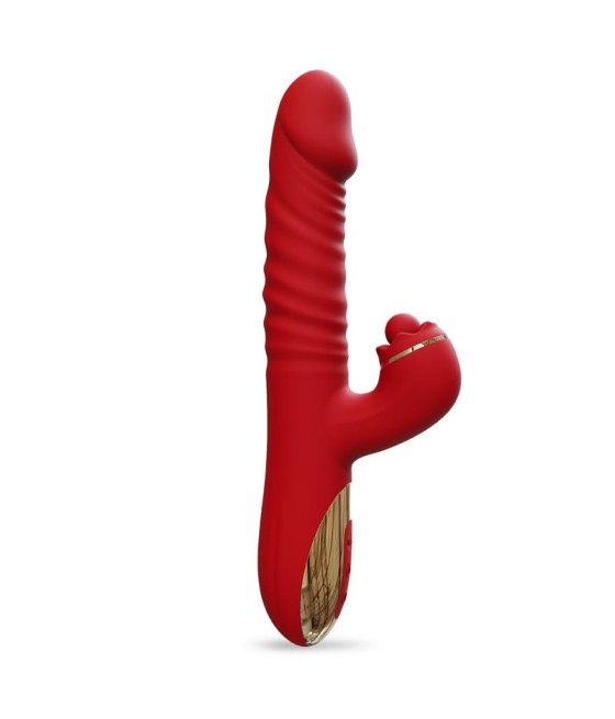 Ascen Vibrador con Thrusting y Waving y APP USB Magnetico