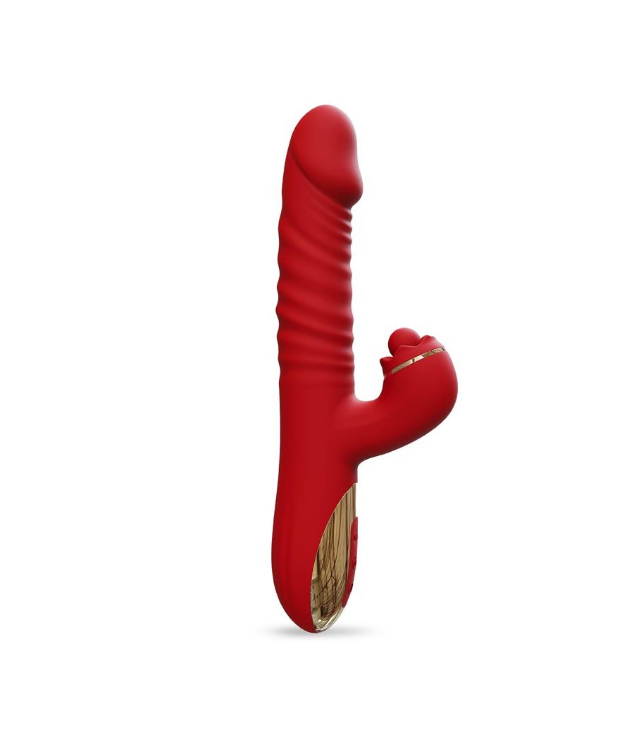 Ascen Vibrador con Thrusting y Waving y APP USB Magnetico