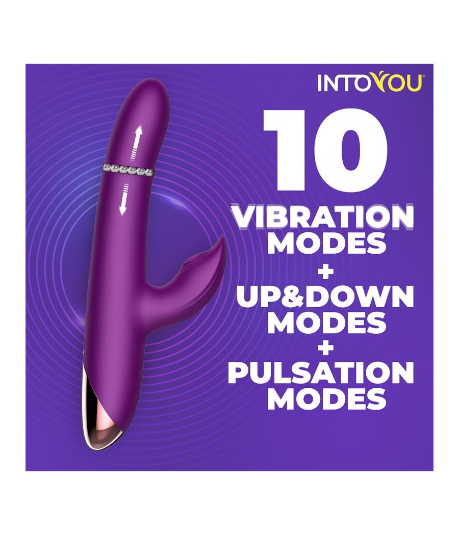 Sendel Vibrador con Anillo de Bolas Internas Up and Down y Pulsacion con App