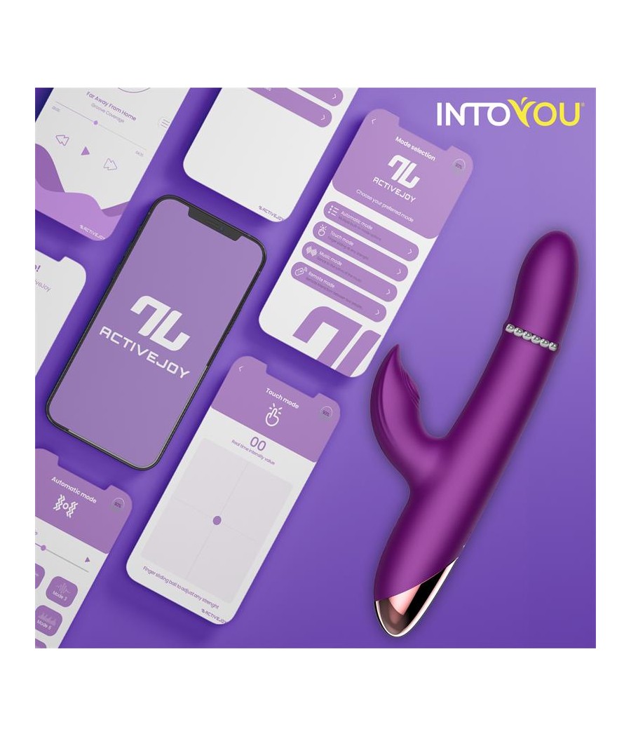 Sendel Vibrador con Anillo de Bolas Internas Up and Down y Pulsacion con App