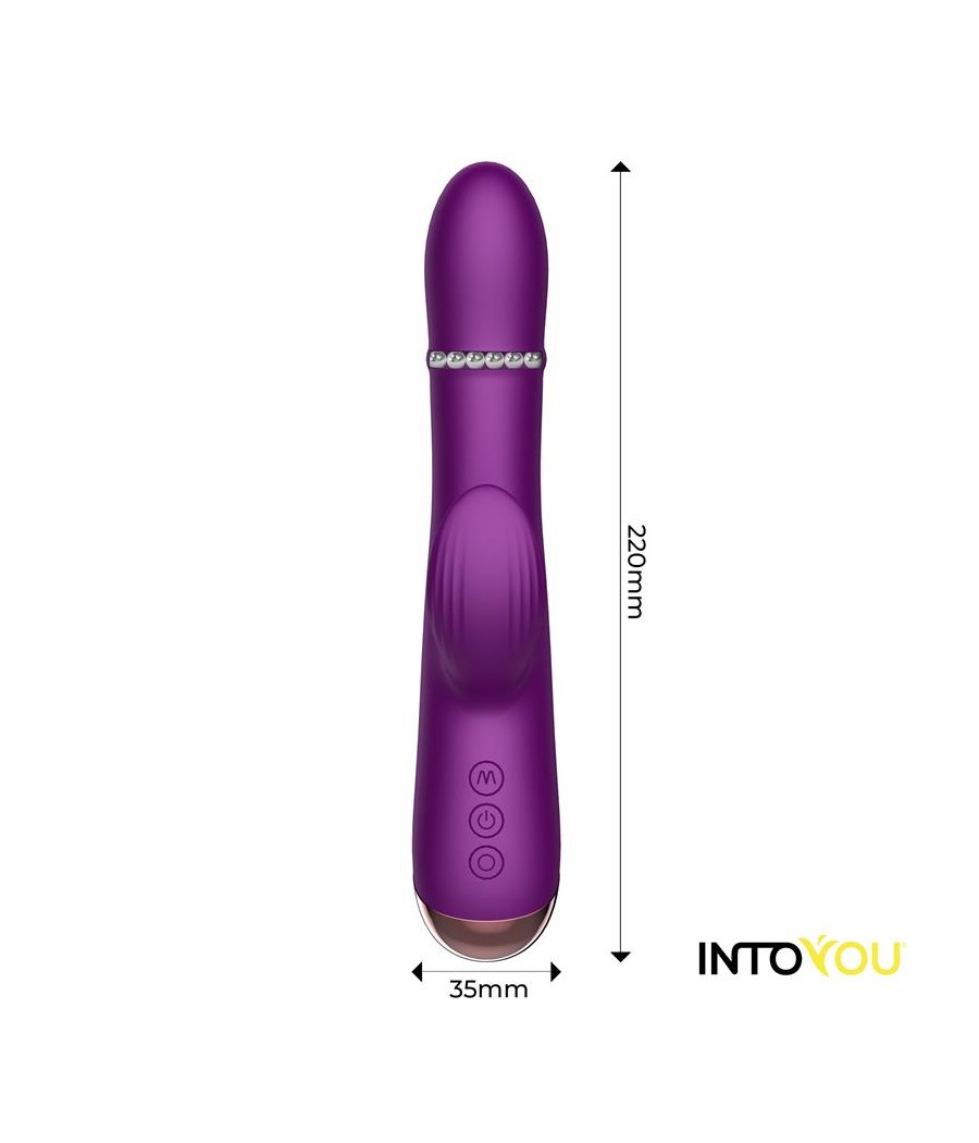 Sendel Vibrador con Anillo de Bolas Internas Up and Down y Pulsacion con App