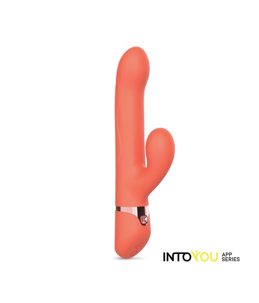 Mindy Vibrador con Anillo de Bolas Up and Down Finger y Pulsacion con APP