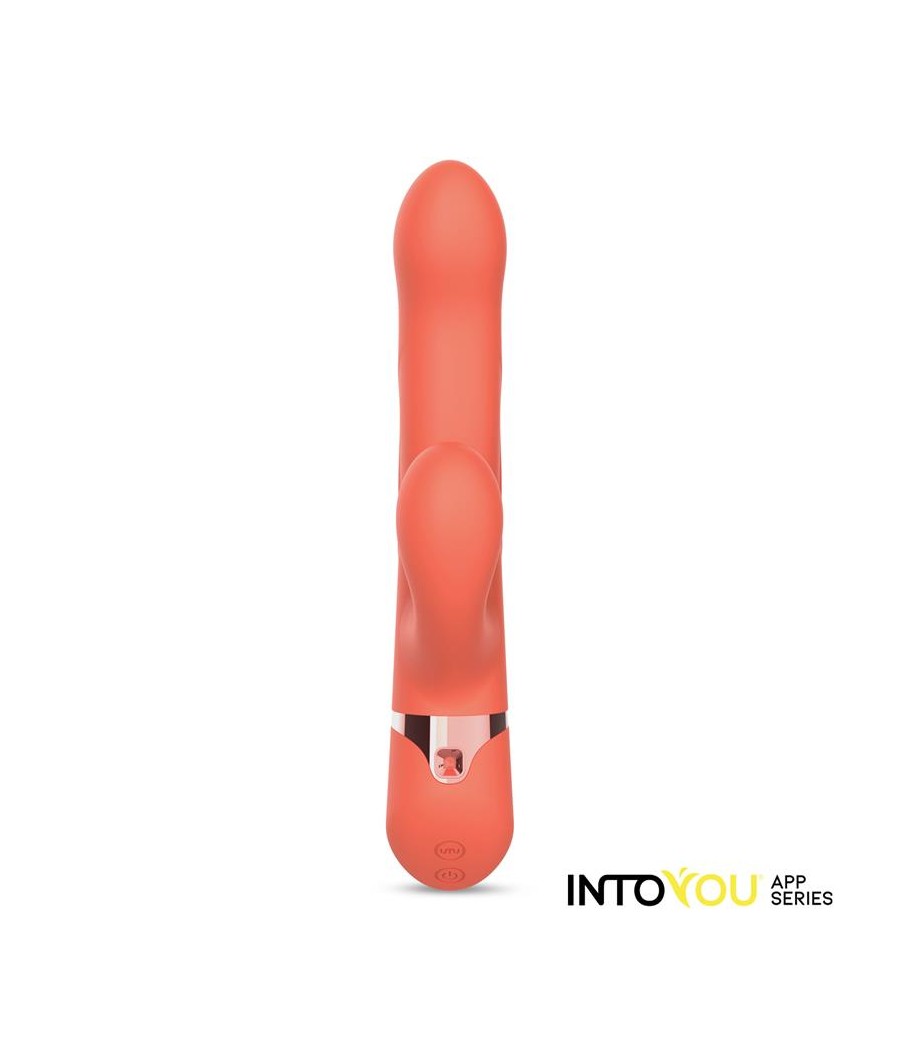 Mindy Vibrador con Anillo de Bolas Up and Down Finger y Pulsacion con APP