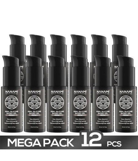 Pack de 54 Gel Lubricante Anal a Base de Silicona Relaxing 30 ml