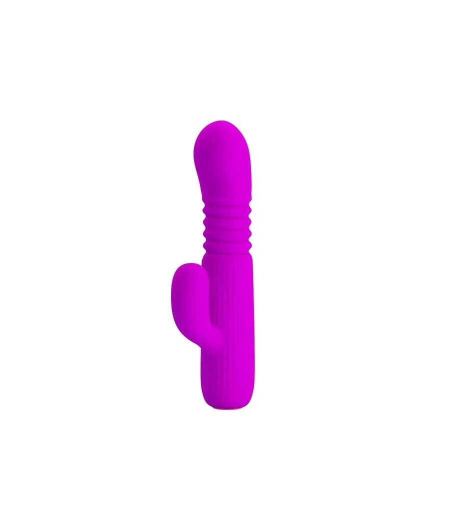 Leopold Vibrador con Funcion de Movimiento USB Silicona