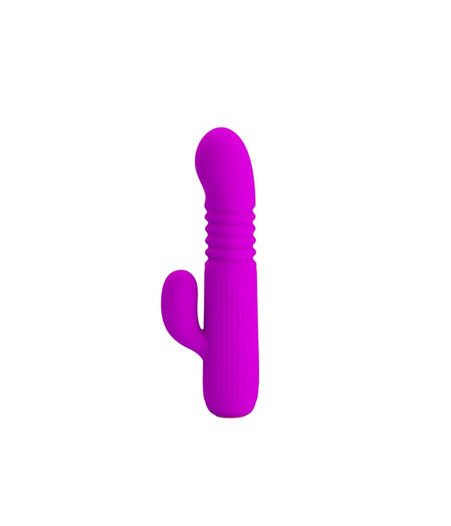 Leopold Vibrador con Funcion de Movimiento USB Silicona