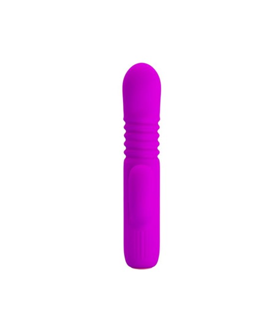 Leopold Vibrador con Funcion de Movimiento USB Silicona