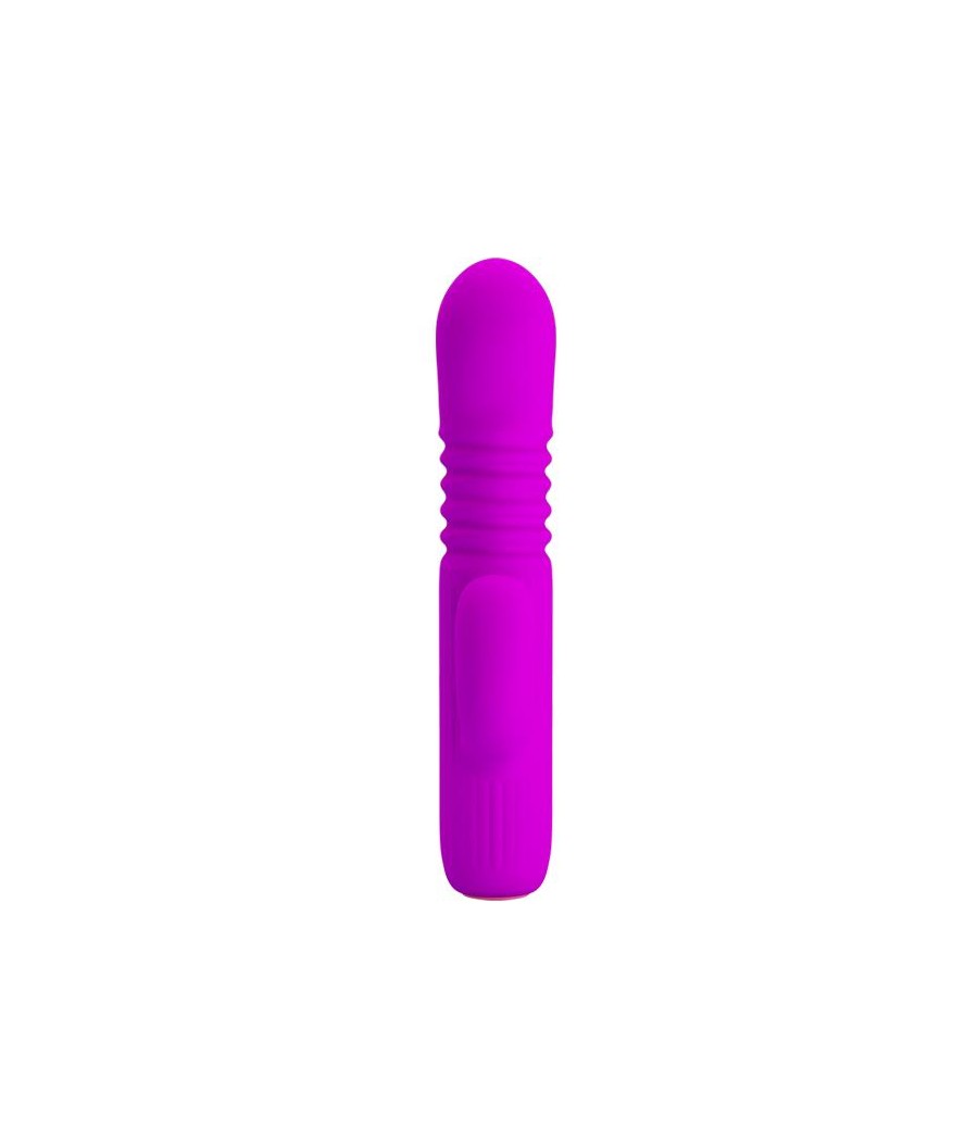 Leopold Vibrador con Funcion de Movimiento USB Silicona