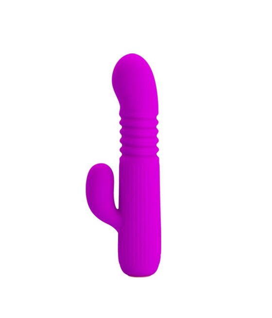 Leopold Vibrador con Funcion de Movimiento USB Silicona