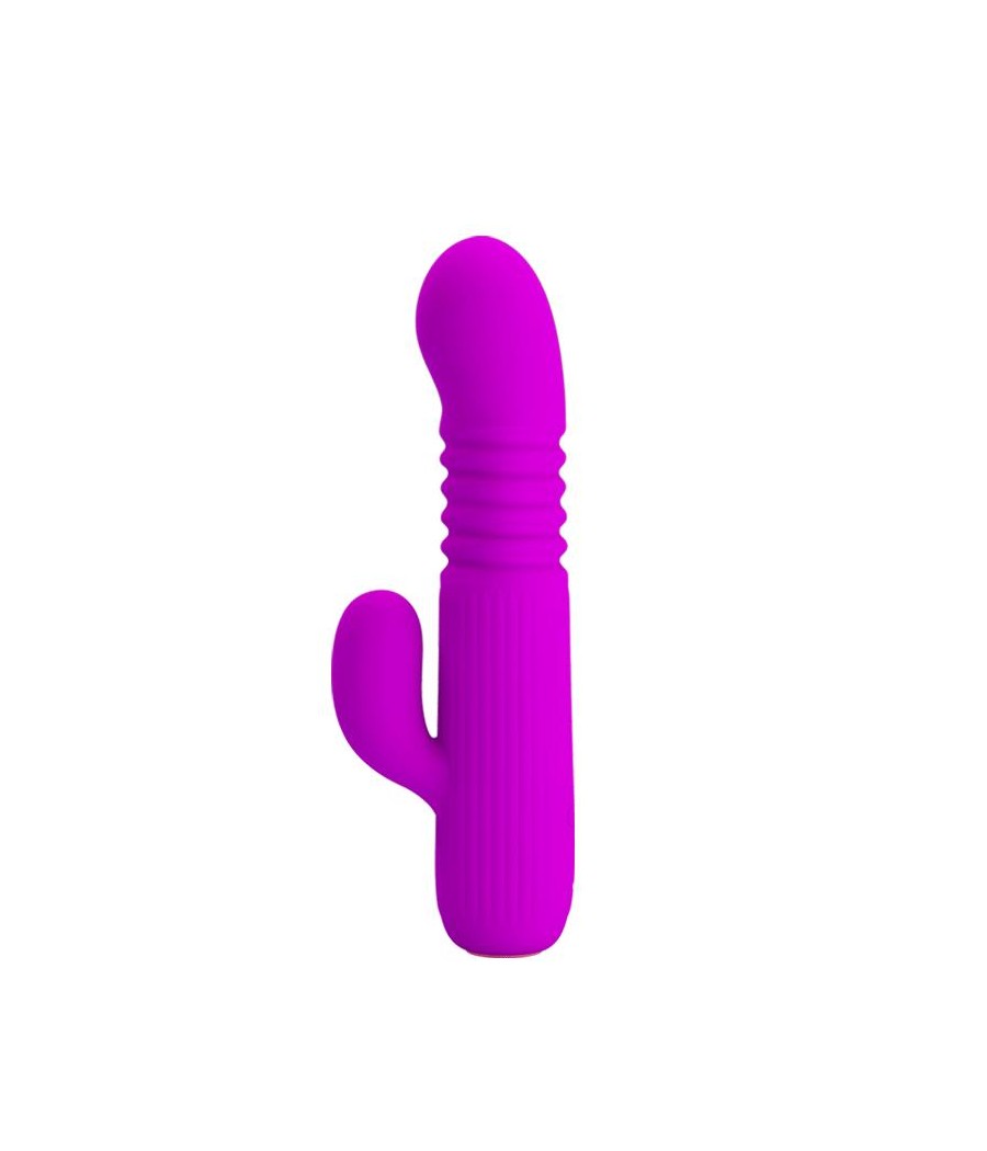 Leopold Vibrador con Funcion de Movimiento USB Silicona