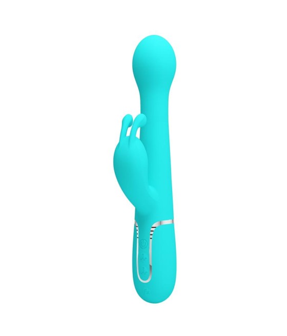 Vibrador con Thrusting y Bolas Rotatorias Dejon Azul