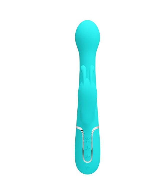 Vibrador con Thrusting y Bolas Rotatorias Dejon Azul