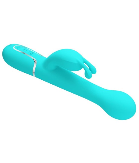 Vibrador con Thrusting y Bolas Rotatorias Dejon Azul