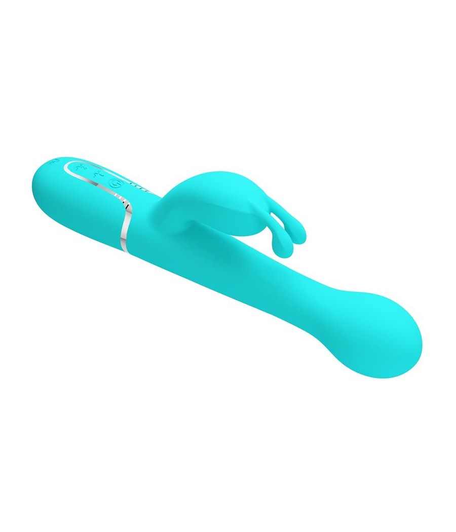 Vibrador con Thrusting y Bolas Rotatorias Dejon Azul