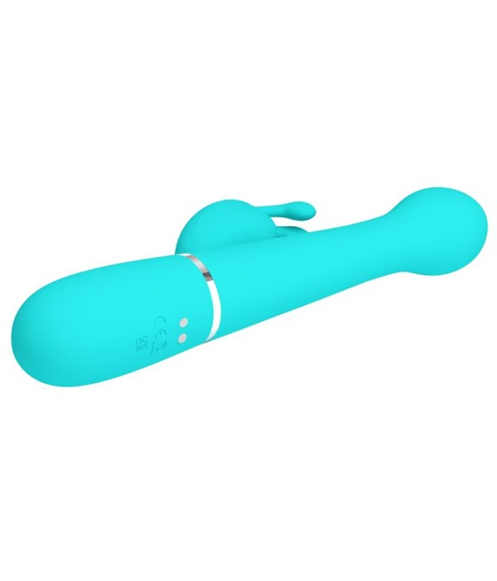 Vibrador con Thrusting y Bolas Rotatorias Dejon Azul