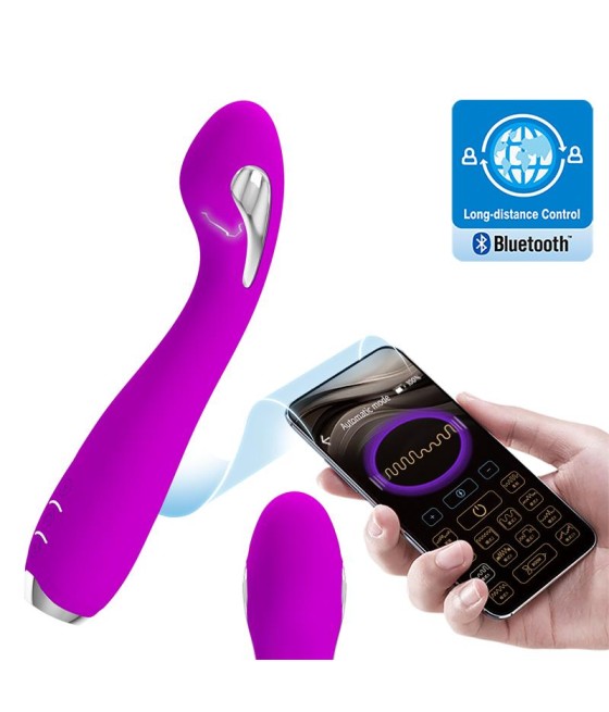 Hector Vibrador con Electroshock y App Rosa