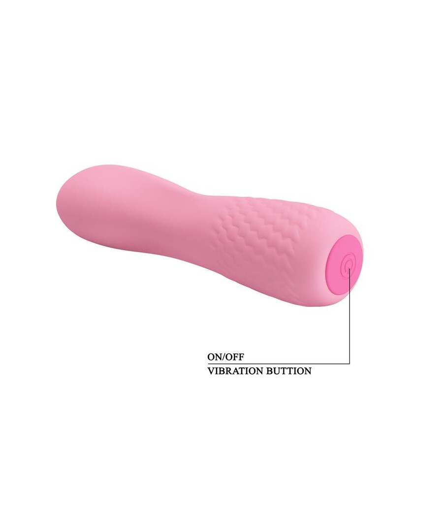 Alice Vibrador 12 funciones Rosa Claro